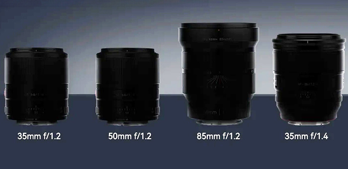 唯卓仕官宣两款f/1.2 LAB全画幅定焦镜头，或填补索尼E卡口空白