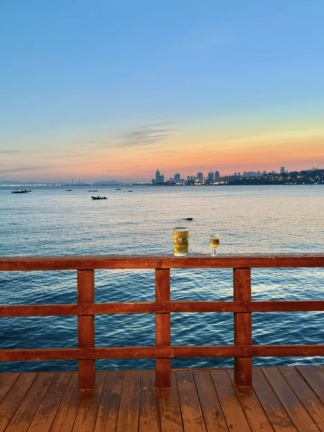 8.4实况～别去栈桥人挤人了🌊这片海人少景美