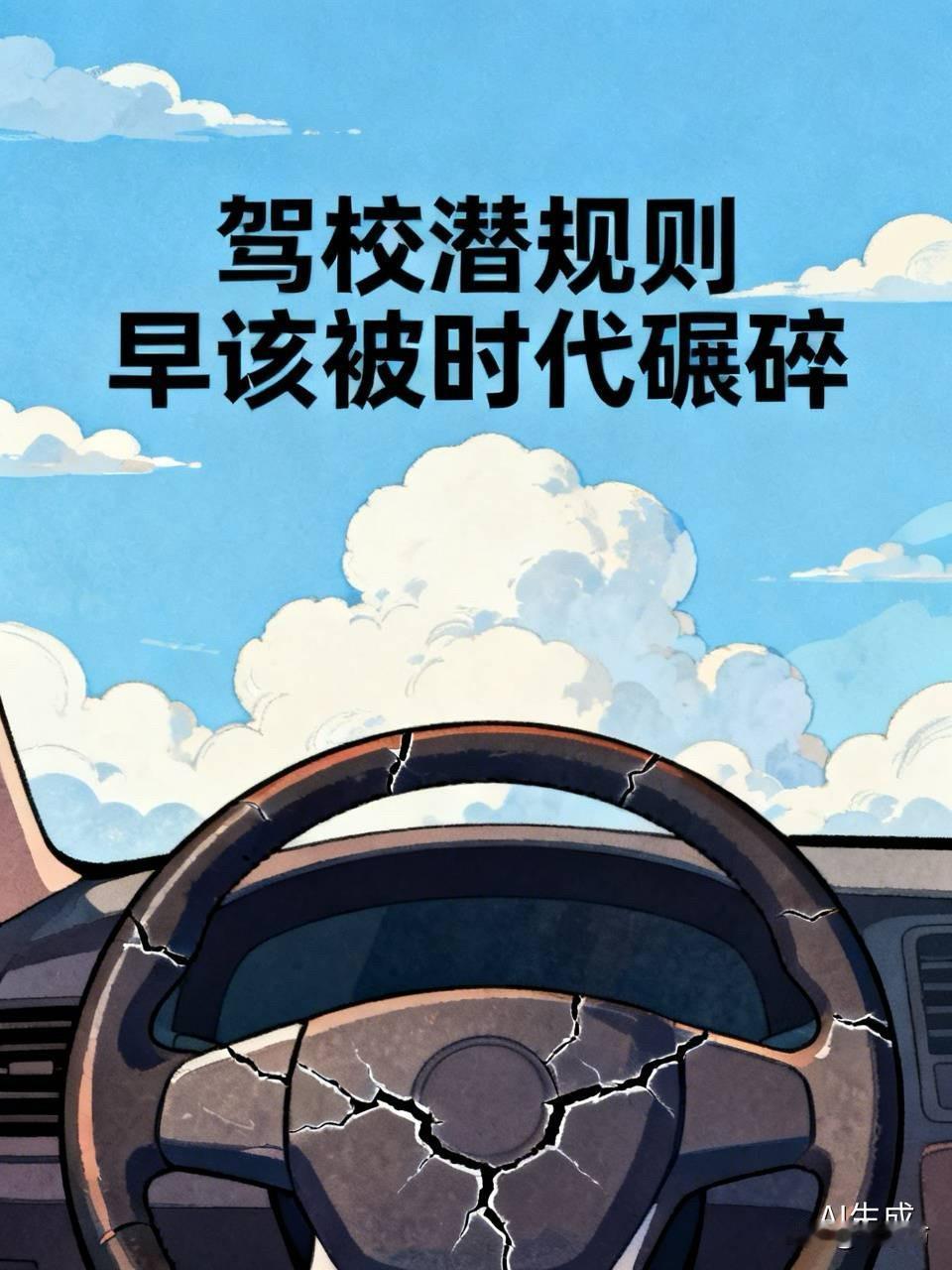 你学驾照的时候，给教练买过烟吗？

先别急着回答，我知道你买过。十年前的驾校，学