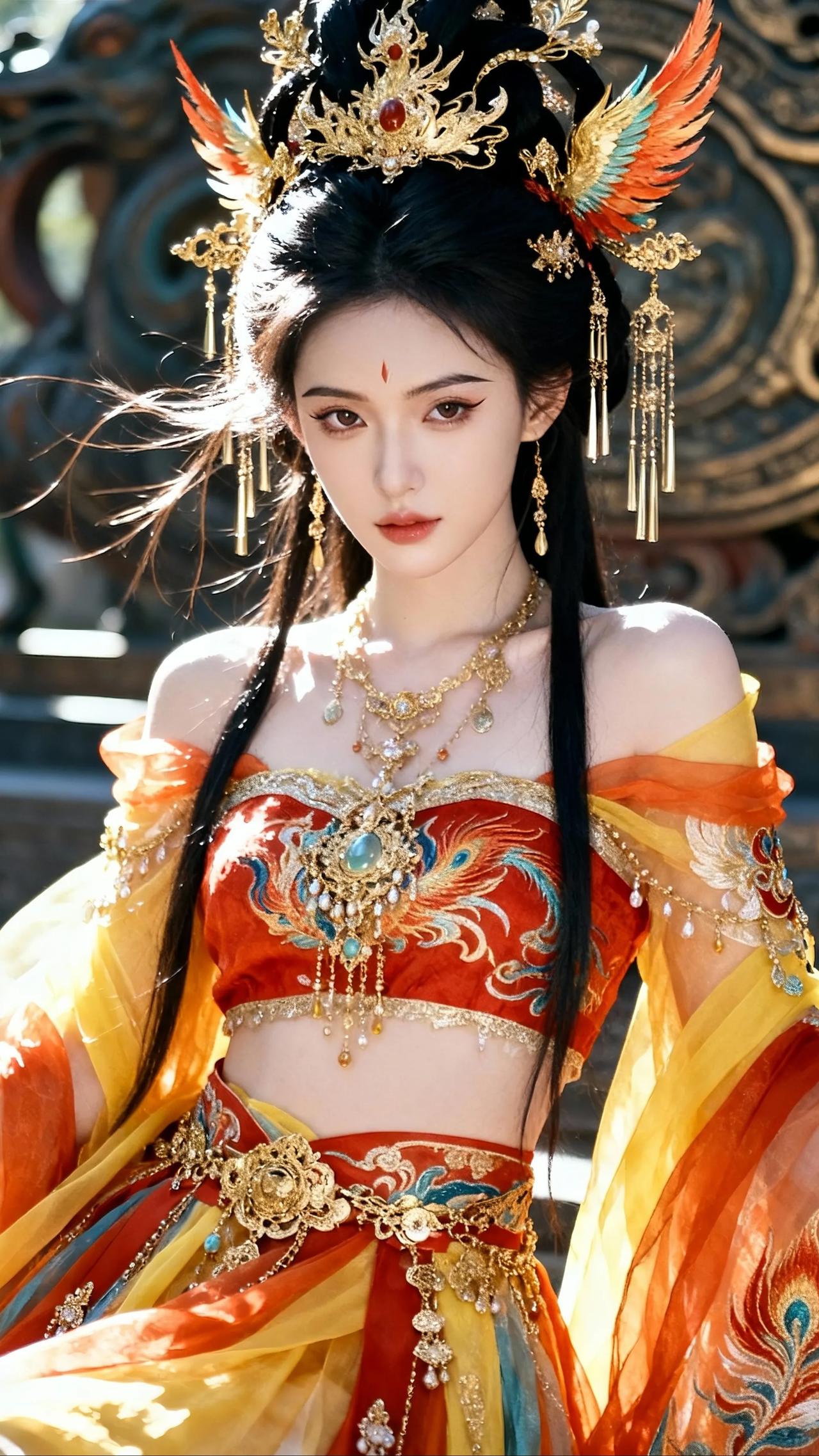 有哪些惊艳的汉服曲裾深衣，独特的绕襟设计很吸引人。最美汉服人物分享