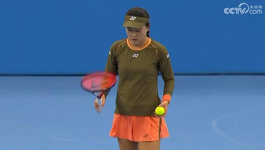 全运会女单决赛
朱琳6-1高馨妤，
先拔头筹。