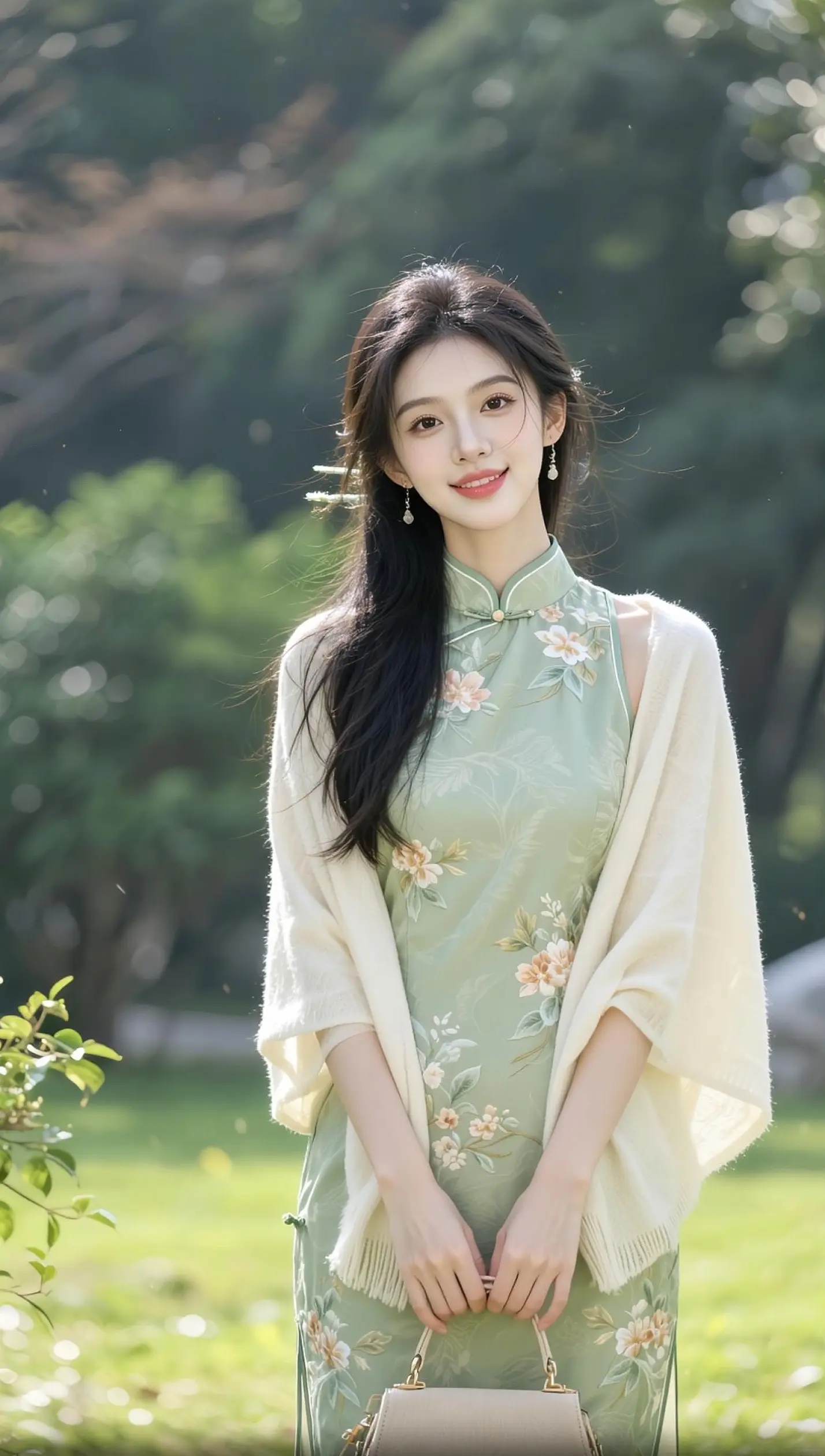 AI中式清新照 随变ai随便玩 ai创作 随变ai合拍也太好玩了吧 随...