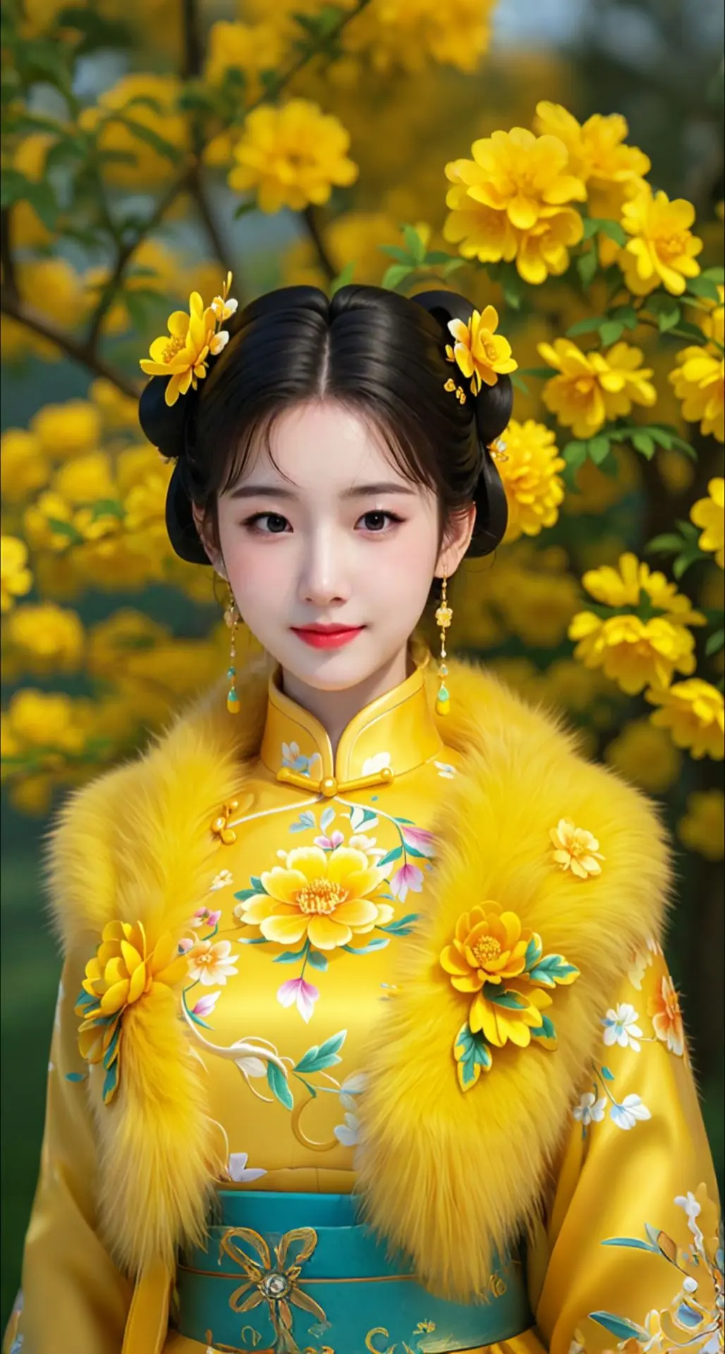 AI扩图 AI云曦耀黄韵