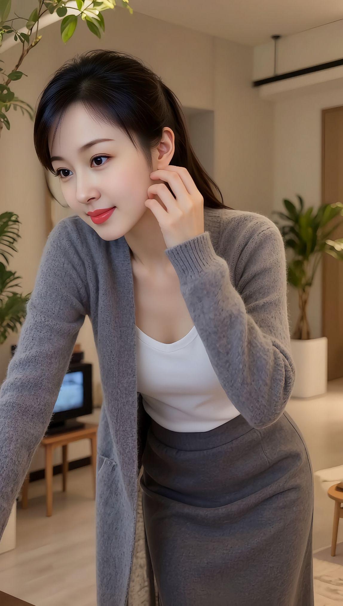 温柔甜美的居家穿搭，轻松自在的一天