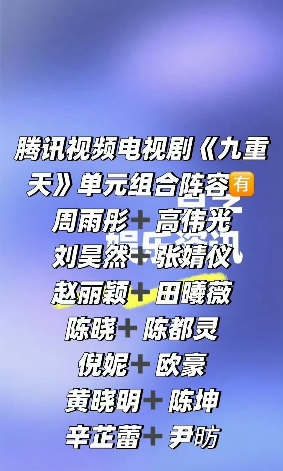 怎么都跑去演这种单元短剧 ​​​