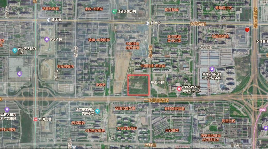 快讯！日前，西安土地招拍挂市场推出曲江大明宫遗址区1宗63.657亩的住宅用地，