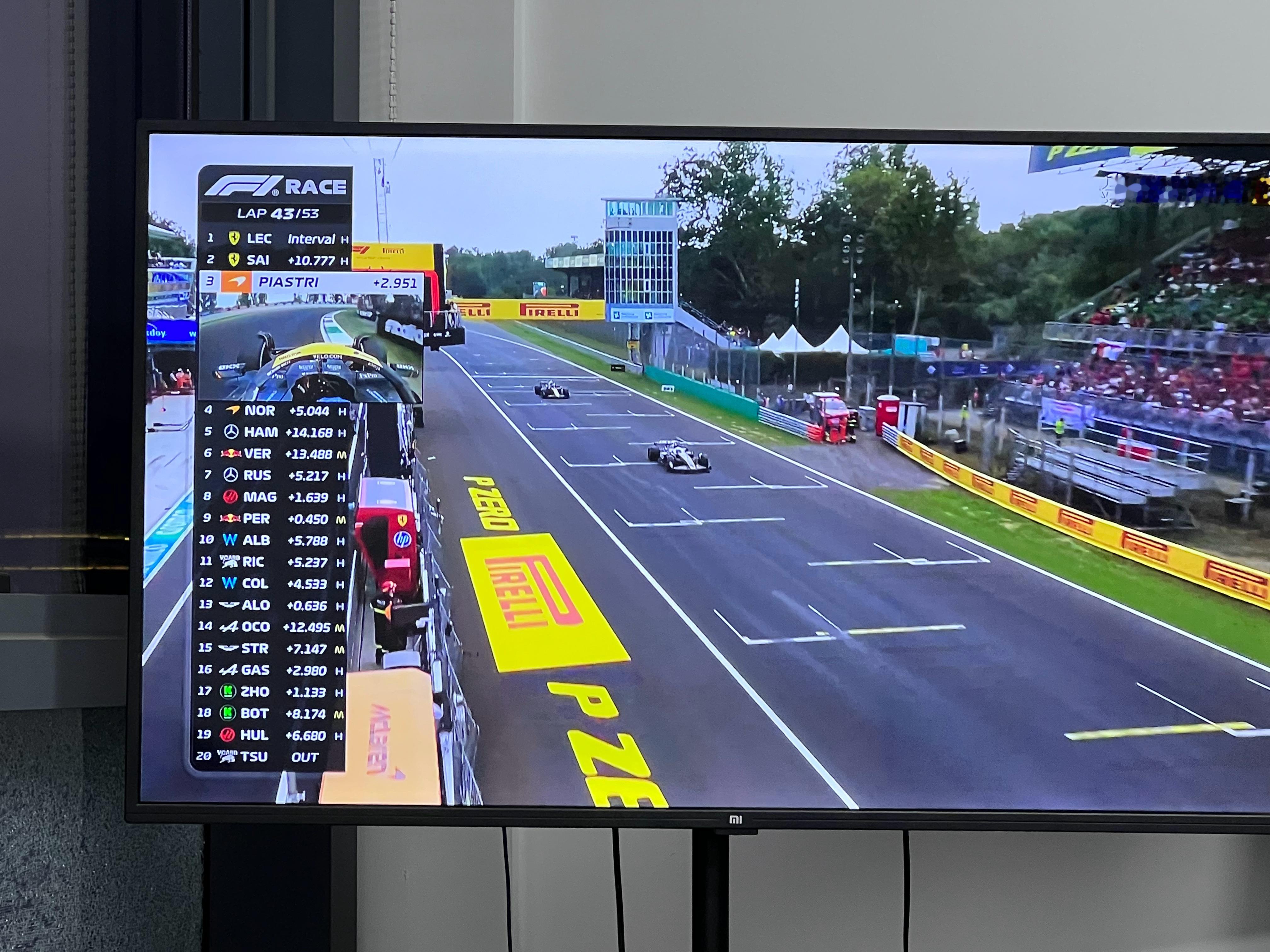 难道法拉利要冠了？#f1# ​​​