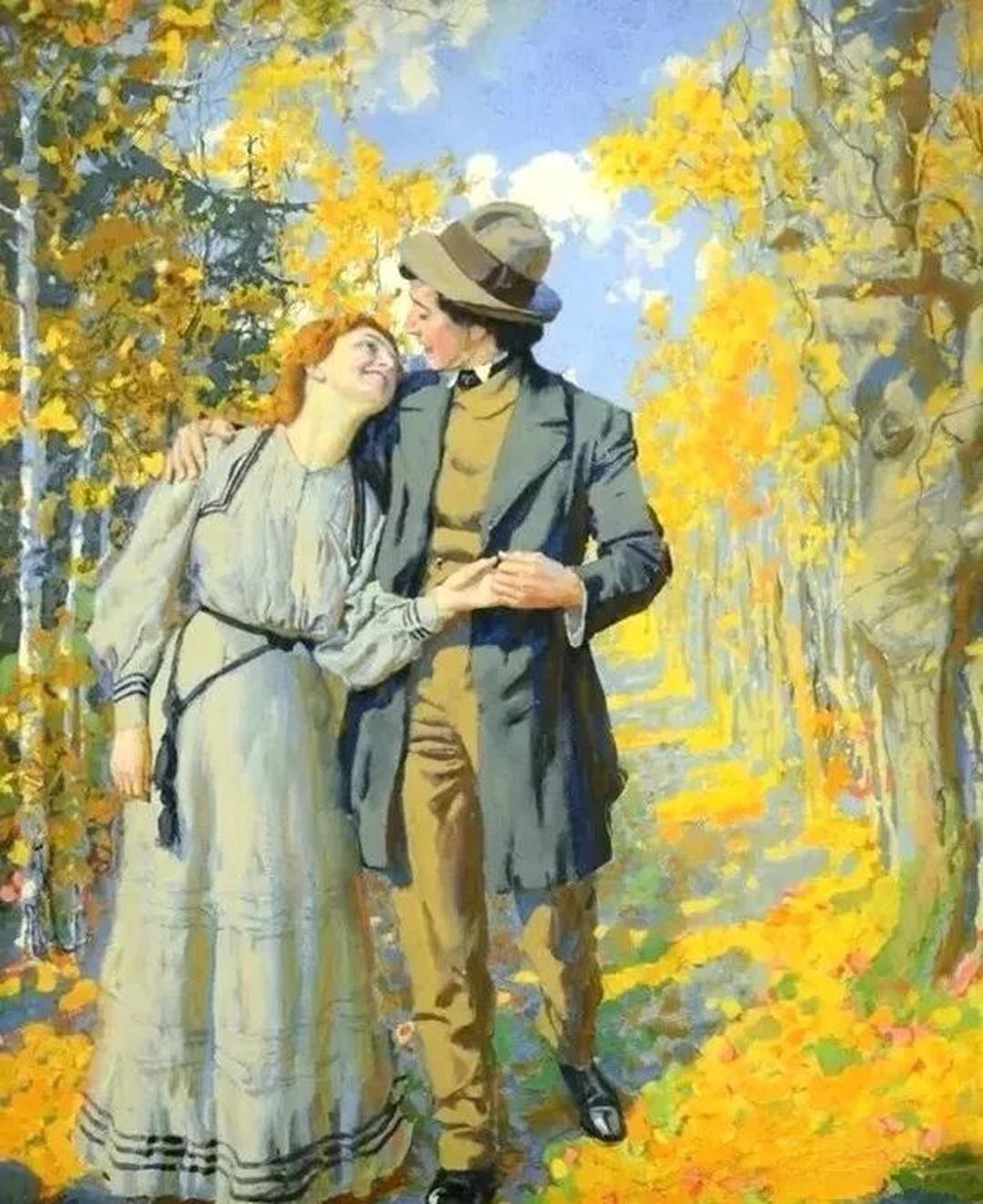 捷克画家Loukota Jindrich水彩作品遇见艺术遇见美好绘画欣赏