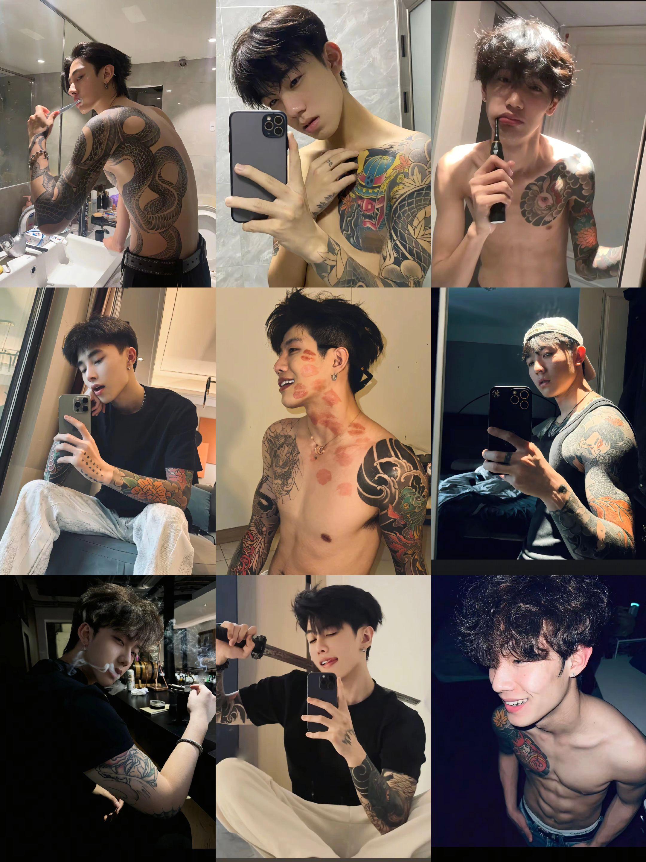 我不能保证每个花臂男都爱我 但我保证我爱每个花臂男