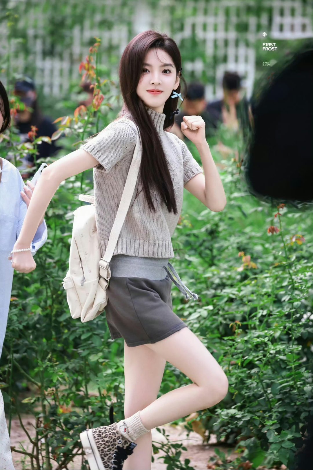 章若楠好有活力呀！ ​​​