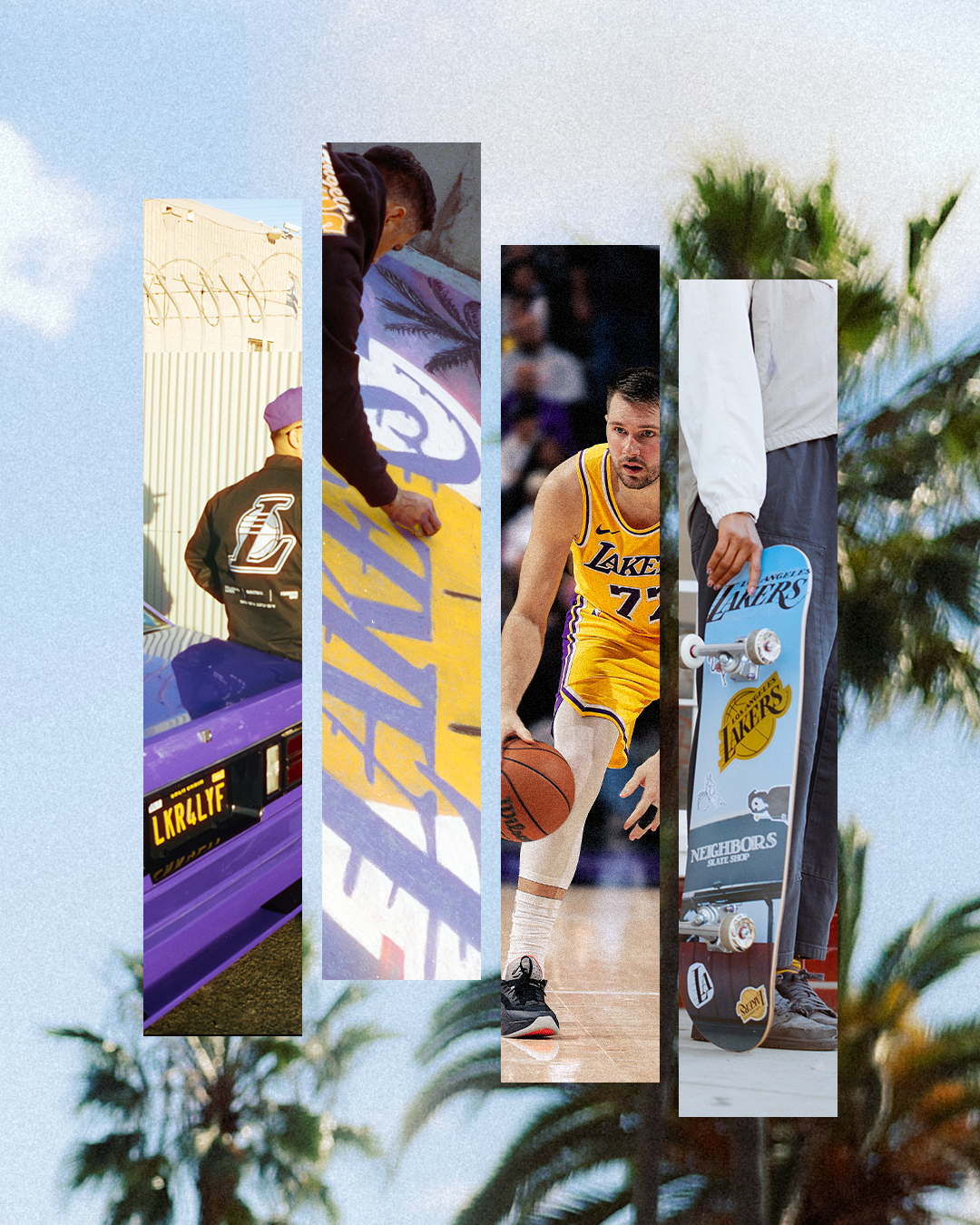 说到洛杉矶，第一个想到的绝对是湖人💜💛洛杉矶湖人 湖人国度