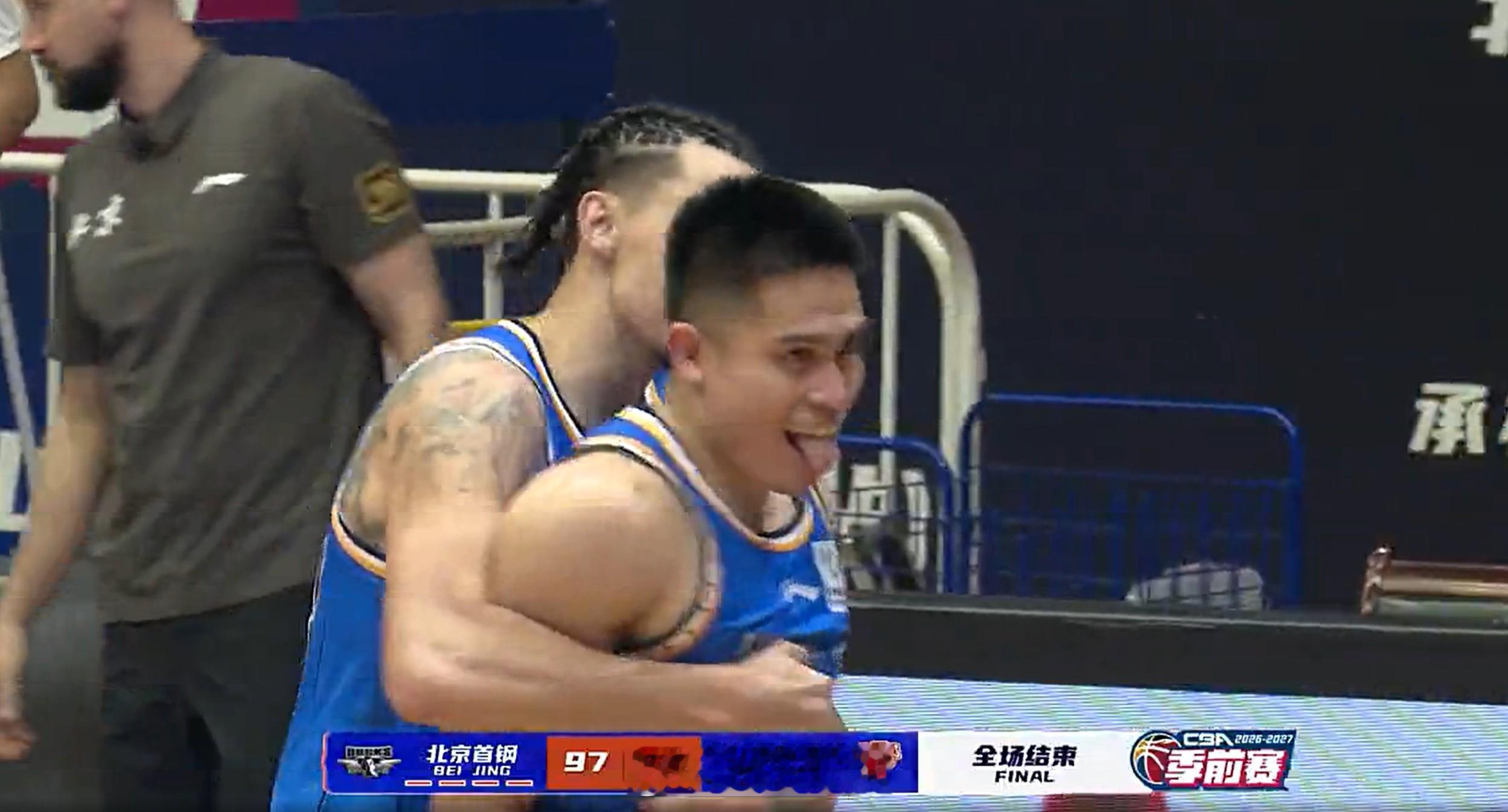 cba北京首钢[超话] 哈哈，准绝杀！！！ ​​​