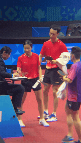 第十五届全国运动会丨混双1/4决赛
徐海东/陈幸同(辽宁队)4-1黄镇廷/杜凯琹