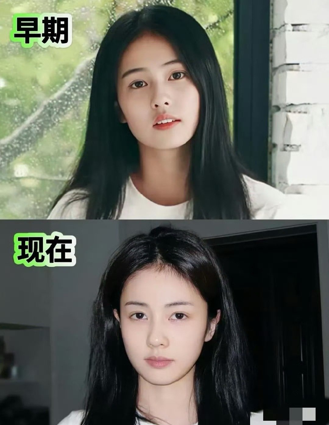 瞬间对妈生脸素颜起了敬意 ​​​