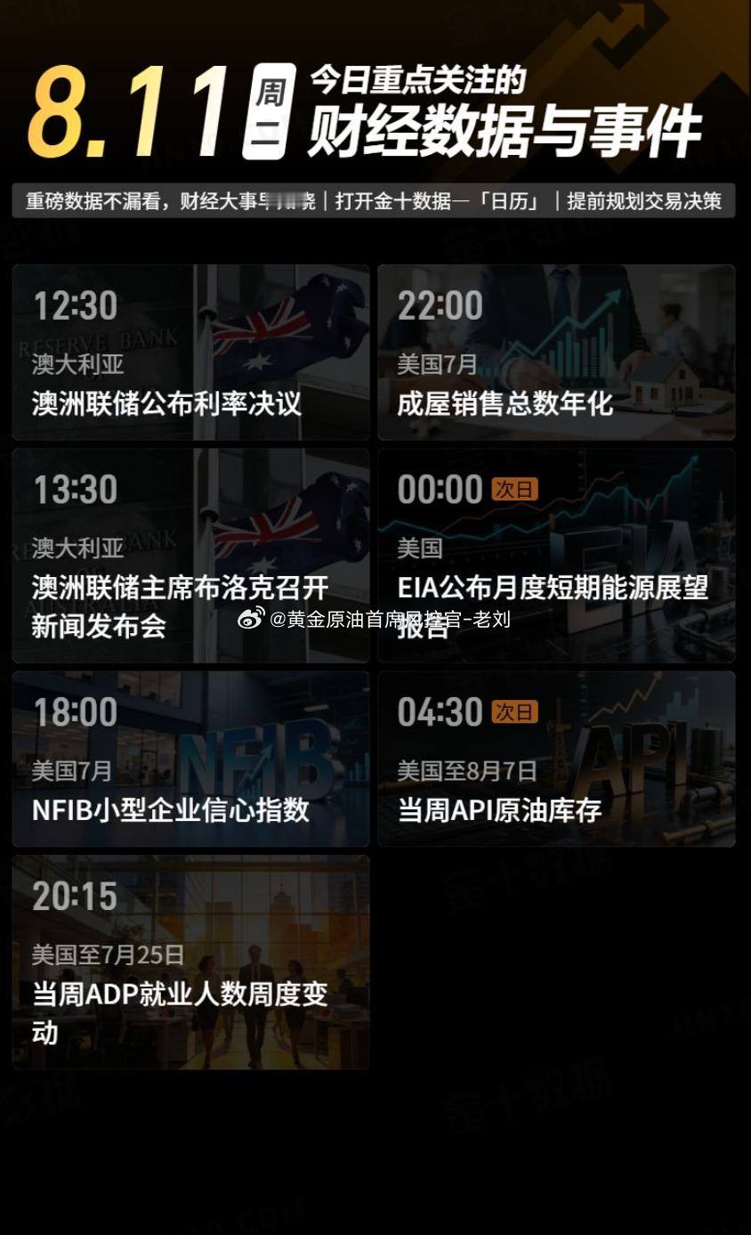 今日需重点关注的财经数据
