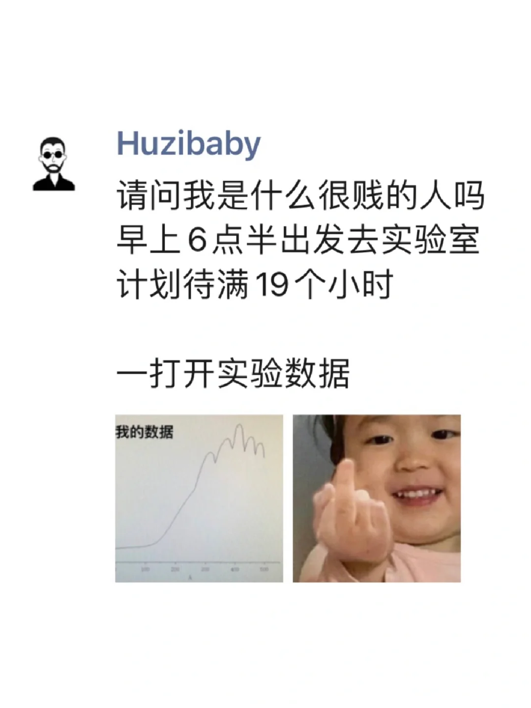 我好像被实验数据鄙视了