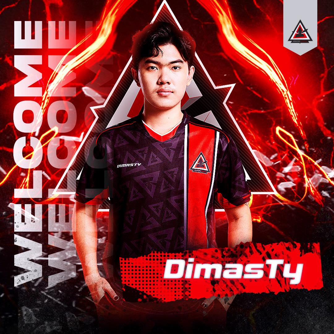 AG战队社媒官宣：前BRU选手DimasTy加入