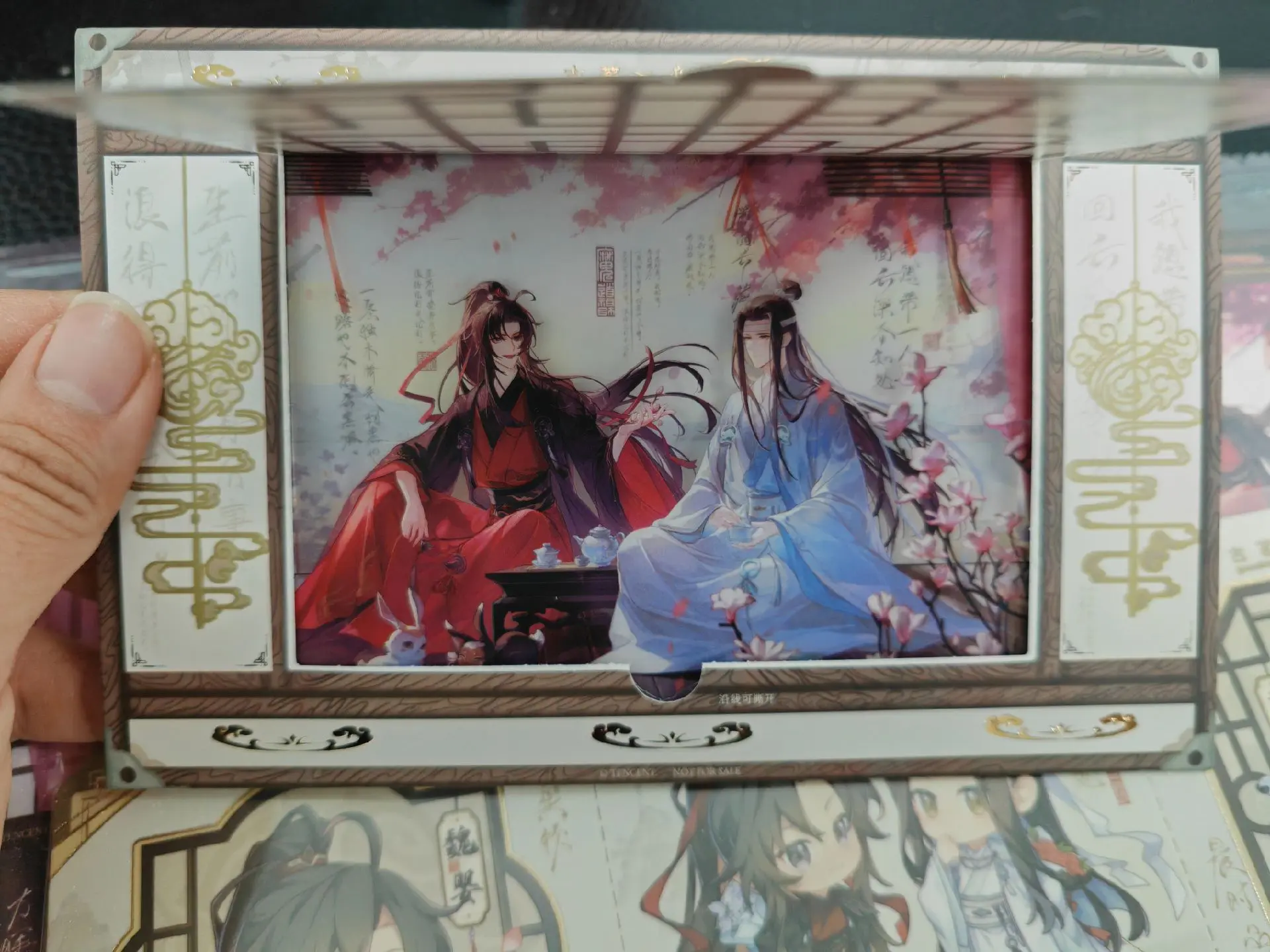 小茗子真的好用心啊！！！！！！！！超美的，袋子真的超q.超好看，还有立...