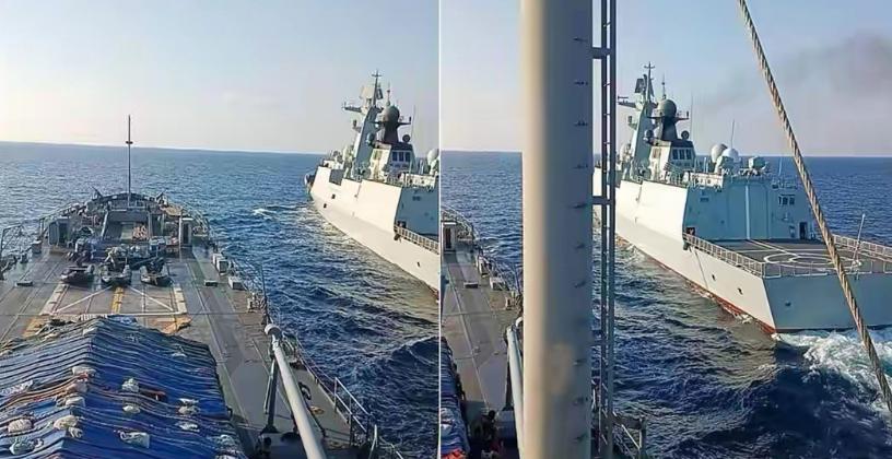 中业岛可能已经被封，不然菲律宾海军不会硬刚中国战舰。
 
这事得从3月25号那天