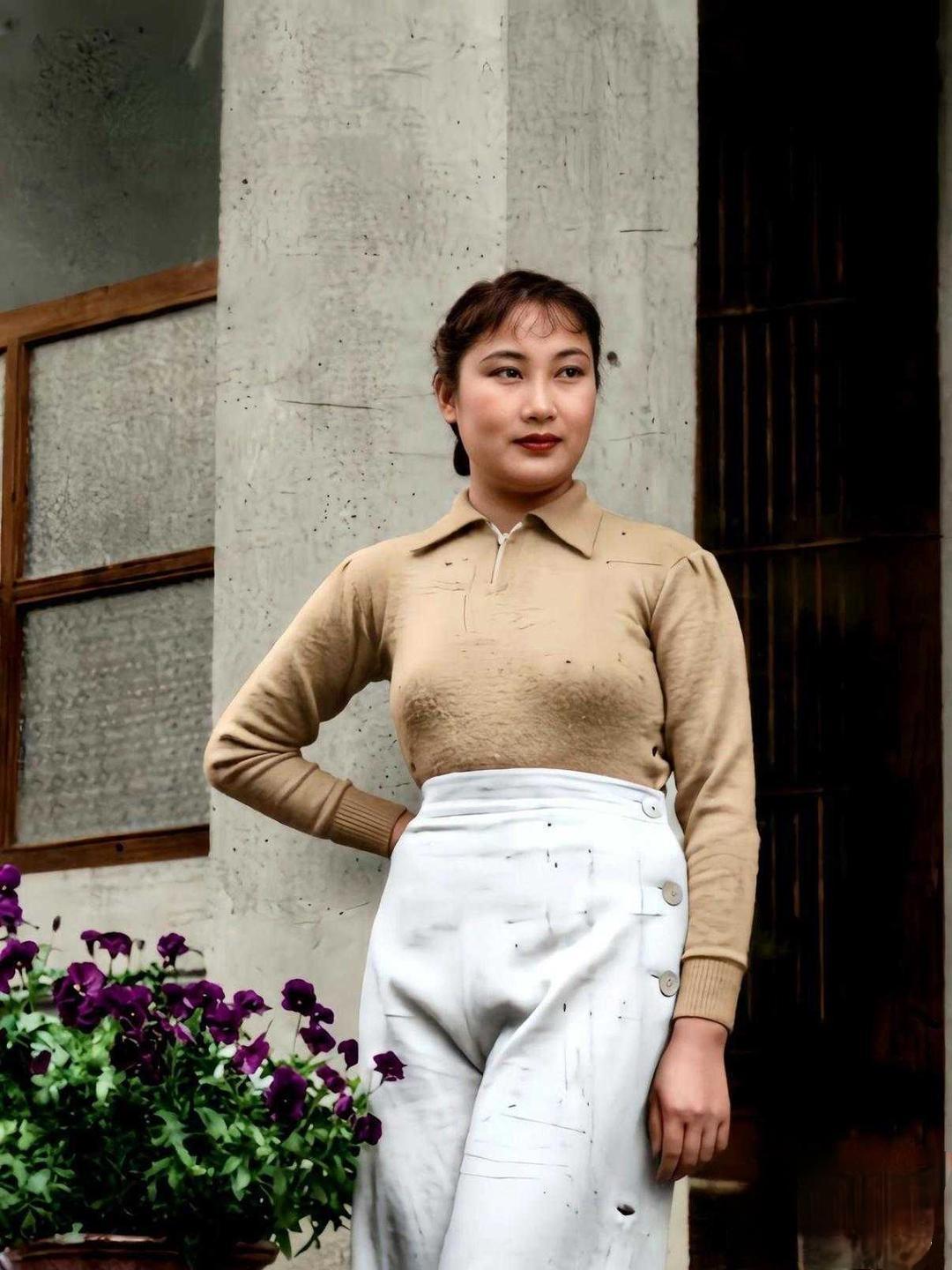 民国时期的第一大美女蝴蝶，曾迷倒多少公子，富豪！
真是时代不同，审美观念也不同，