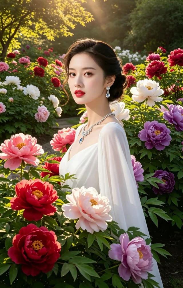 一夜细雨润竹枝，
破竹声声花不知。
昨日约定犹在耳，
今朝芬芳惹人痴。