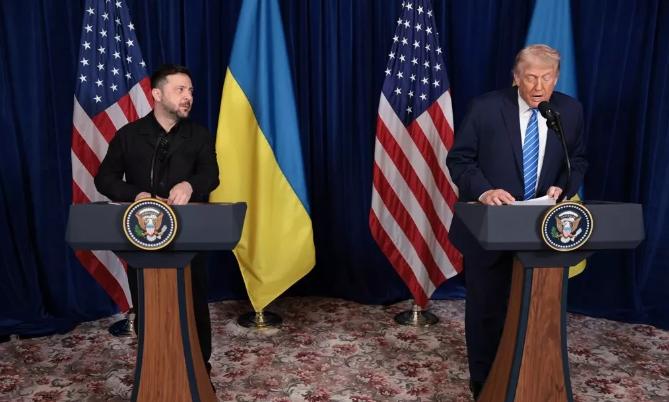 美国佛州海湖庄园直接上演国际版 “剧情大反转”！泽连斯基飞了上万公里求和平，结果