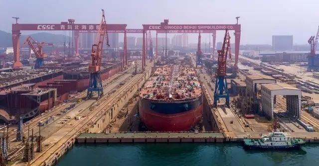 果然被我猜中了，40艘大单直接砸向中国，年初韩国造船业拿到了全球62%的订单，韩
