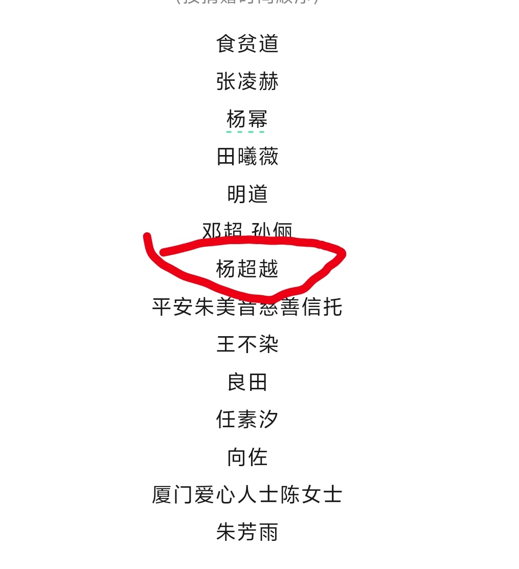 杨超越驰援沈阳杨超越捐赠驰援沈阳杨超越捐赠驰援沈阳！ 