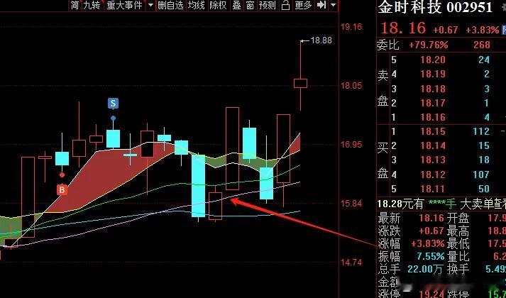 这一波一个金时，一个长征，长征走了是趋势，金时虽然是震荡，每次到20天线买回都能