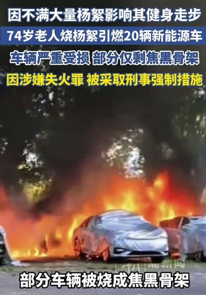惹大祸了！涉事74岁老人已被采取强制措施，20辆未交付的新能源车辆，除了试驾停车