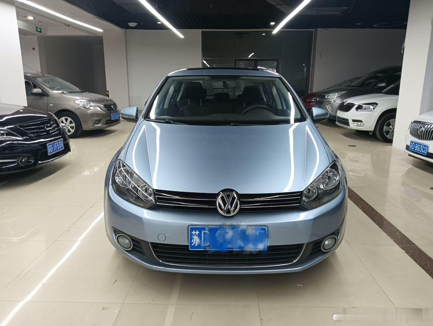 用料最扎实的一代经典高尔夫！2010年上牌经典高尔夫6，1.4T自动挡带天窗，蓝