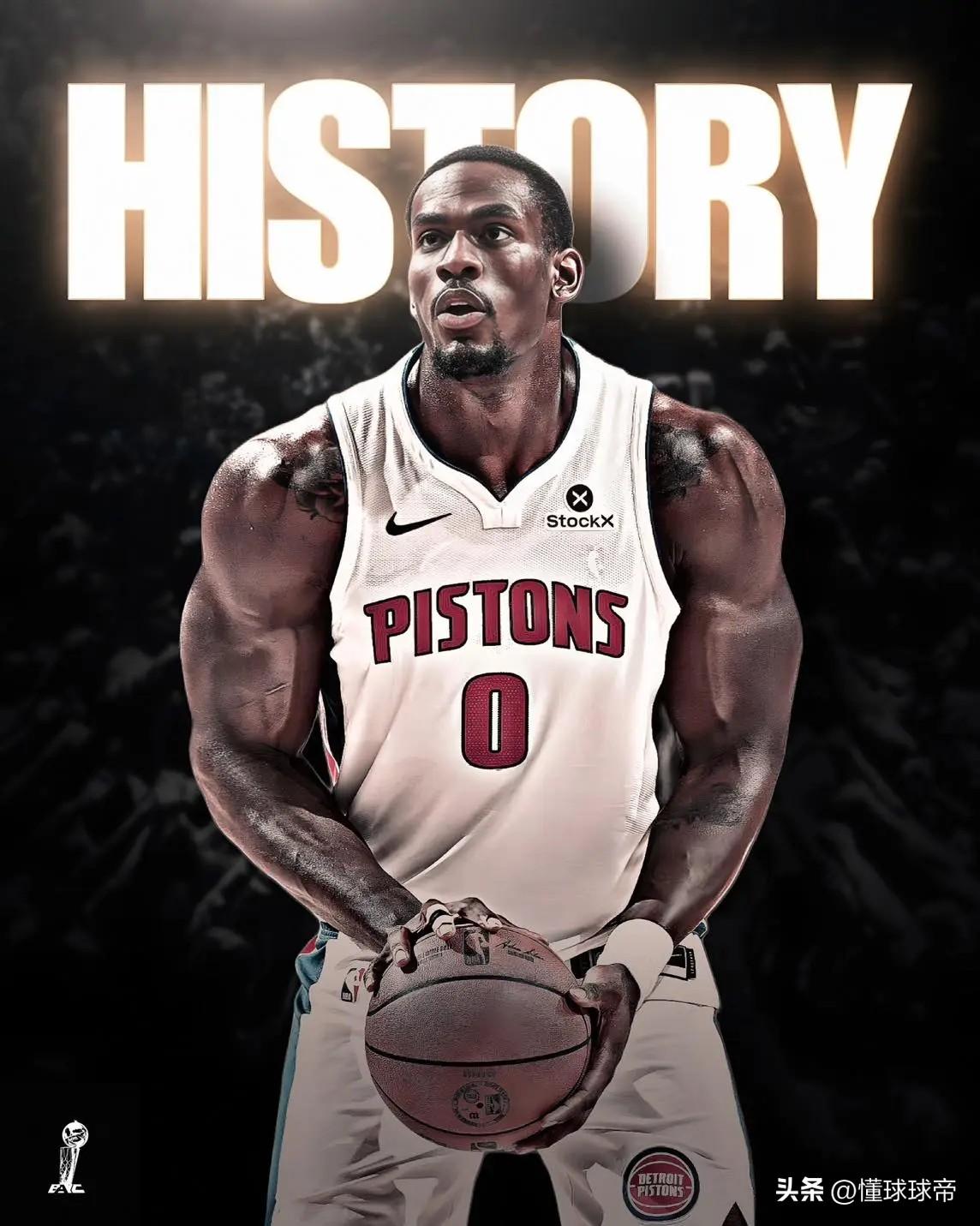 霍华德的身体姚明的技术，杜伦已经成为了东部第一中锋！

在今天活塞与鹈鹕的比赛中