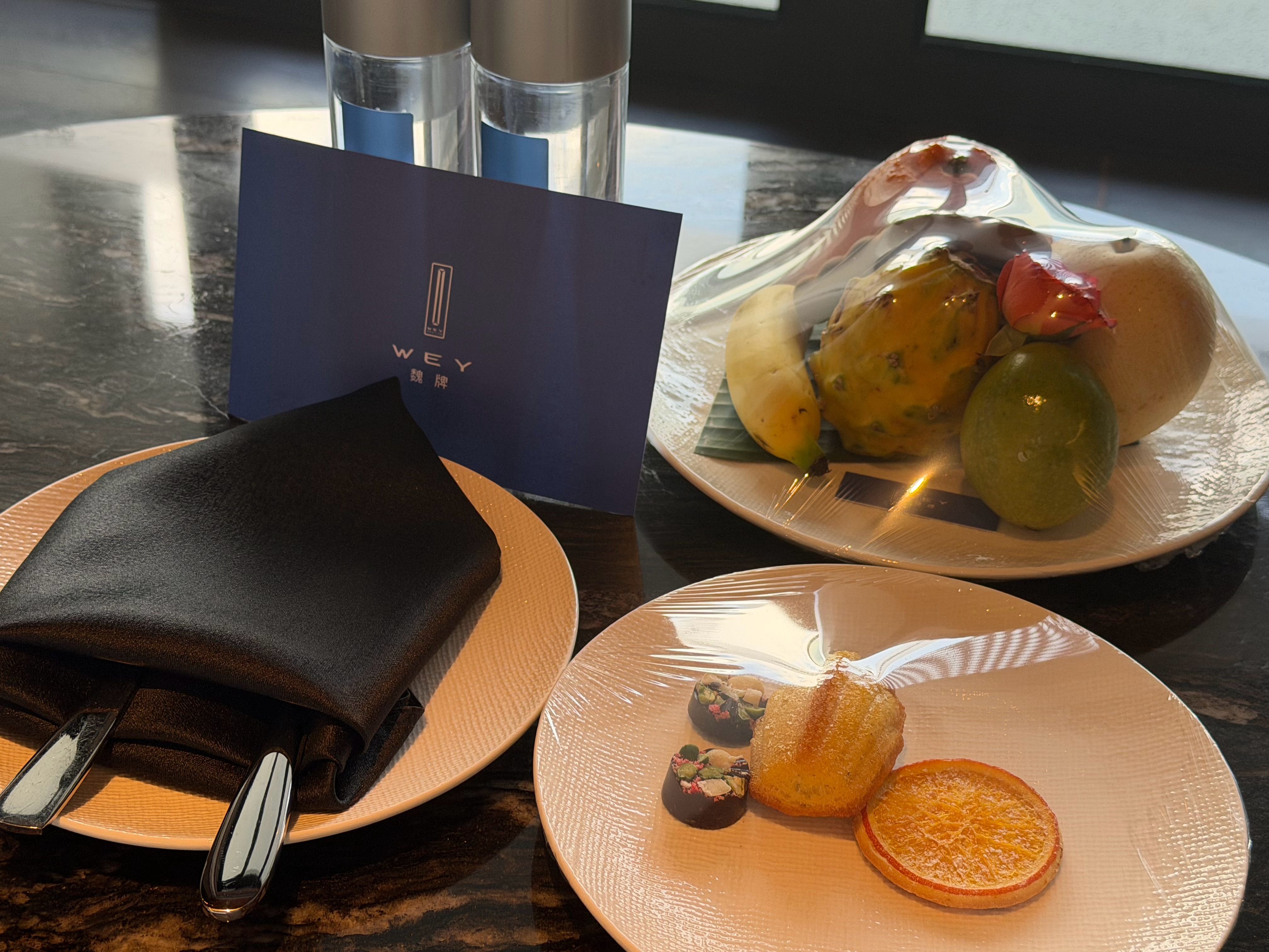 到酒店啦～明天试魏牌V9X大家看看这房间怎么样？ 腾冲·腾冲温德姆至尊温泉酒店