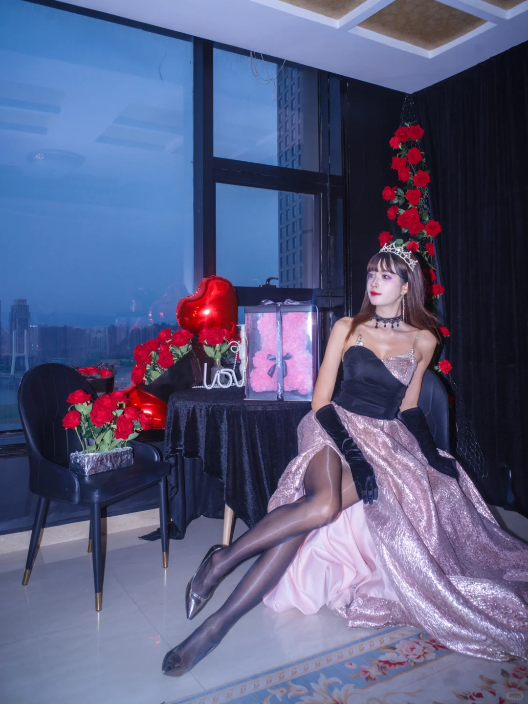 南昌 终于被姐妹们安排了换装🎀礼服任选