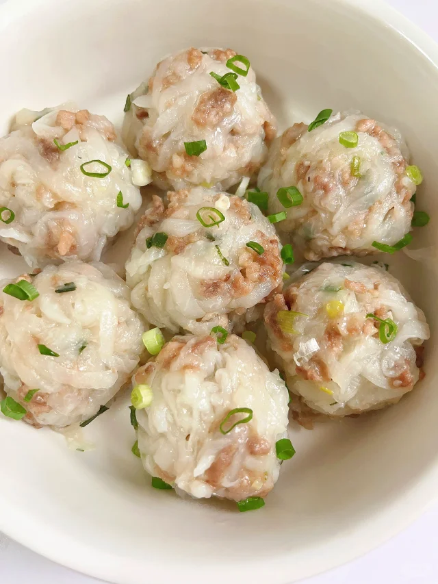 孩子冬天必吃的萝卜蒸肉丸
