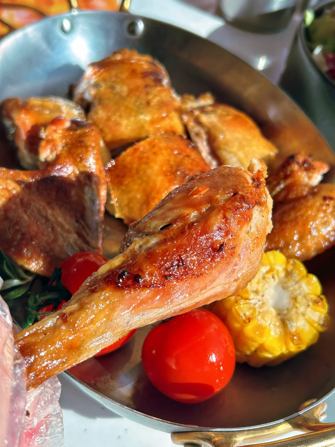 感恩节 感恩吃到了烤鸡🤣