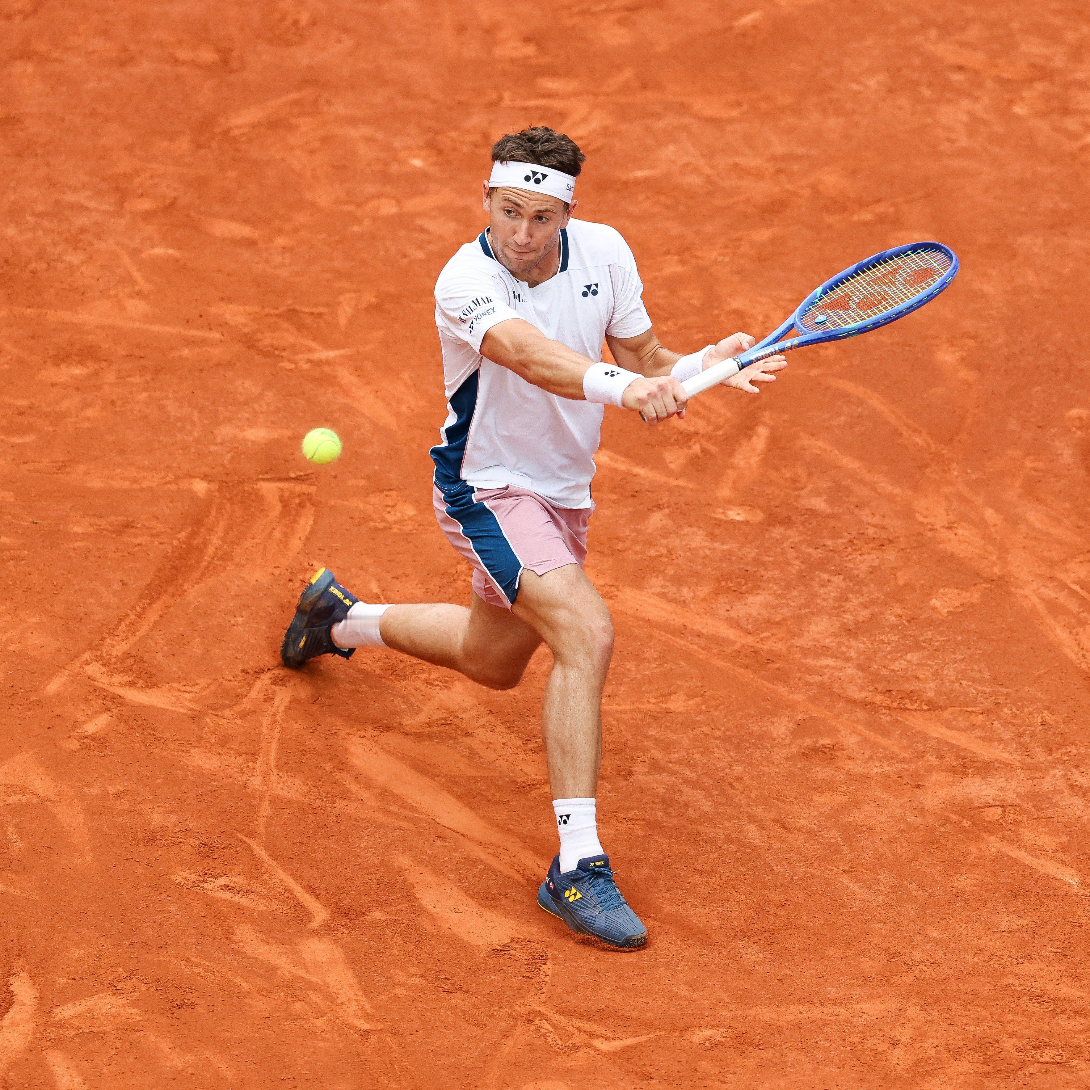 ATP马德里大师赛男单决赛对阵：🇳🇴鲁德vs德雷珀🇬🇧鲁德在开场第3局就