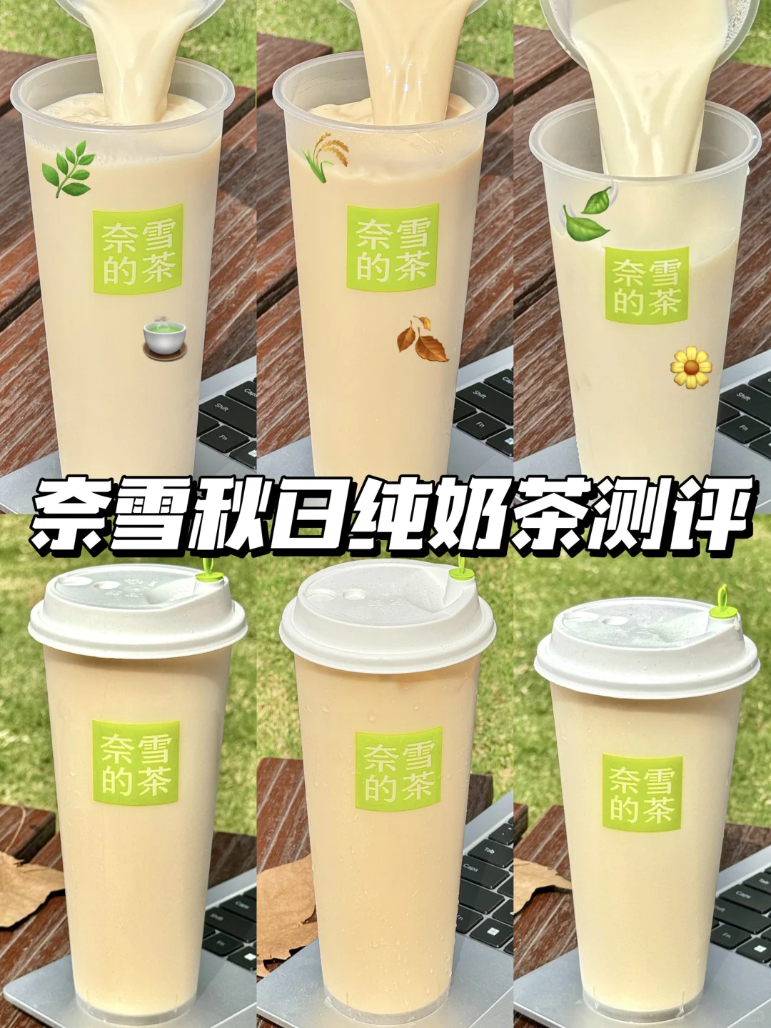 奈雪秋日奶茶测评！我的秋日必备！健康又好喝
