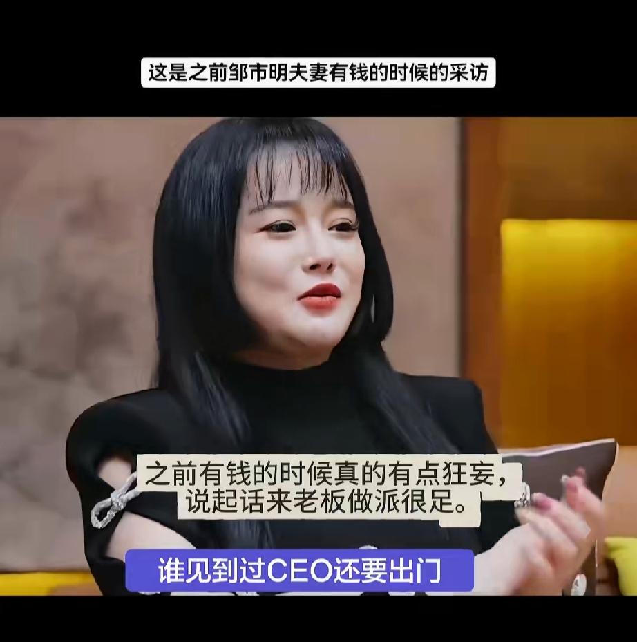 冉莹颖之前的采访视频，她把家庭成员比作CEO和业务员，她是CEO，掌控财政大权，