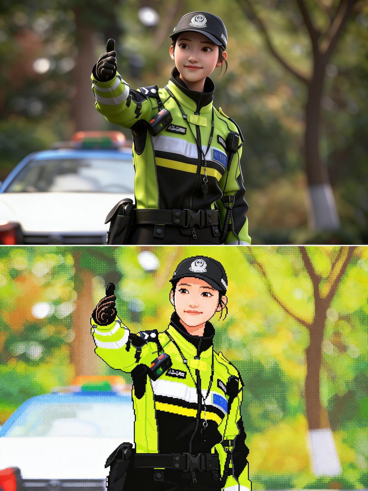 祝贺，杭州“兔子警官”获2025最美“浙警”[比心][点亮平安灯]
据“浙江交警