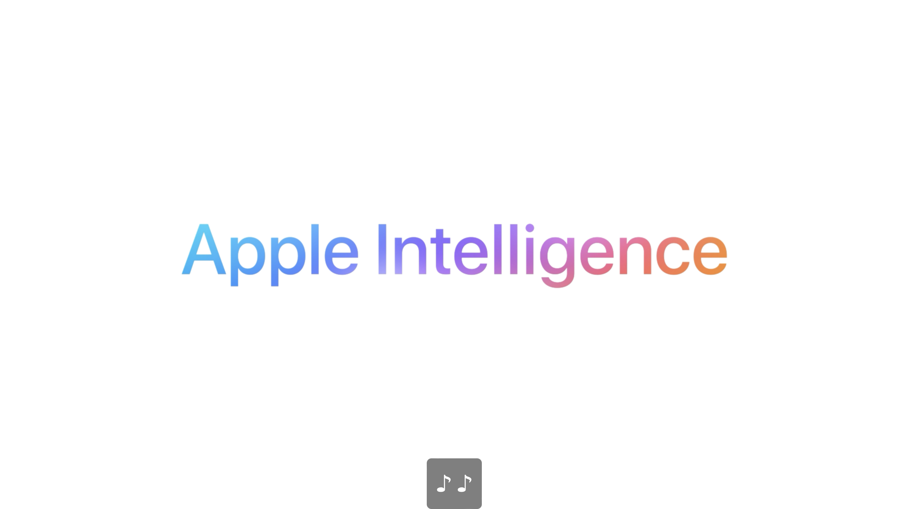 幸好没睡！苹果的 AI Apple Intelligence 来了！#WWDC2