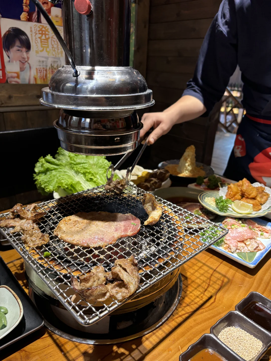 打卡即墨古城特别出片的日式烧肉