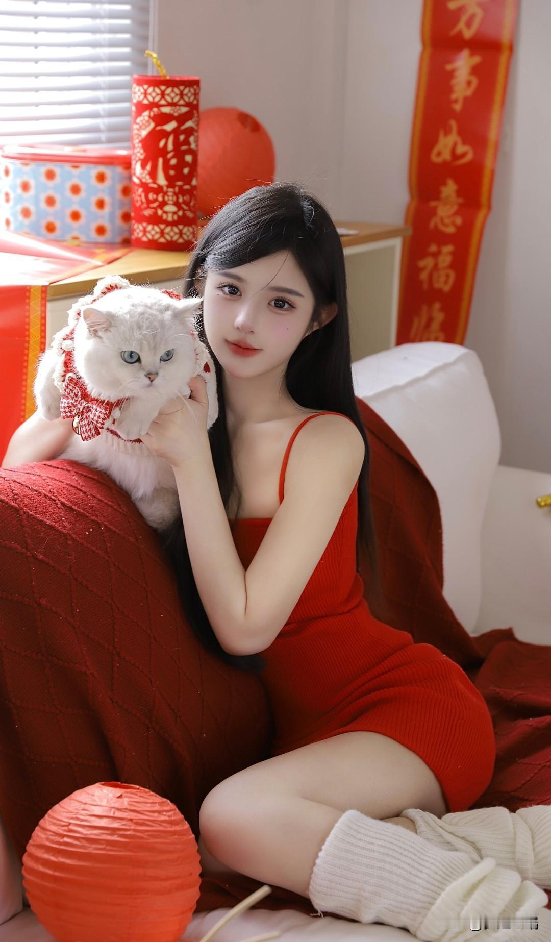 新年快乐！与萌宠共度美好时光🐱🎉