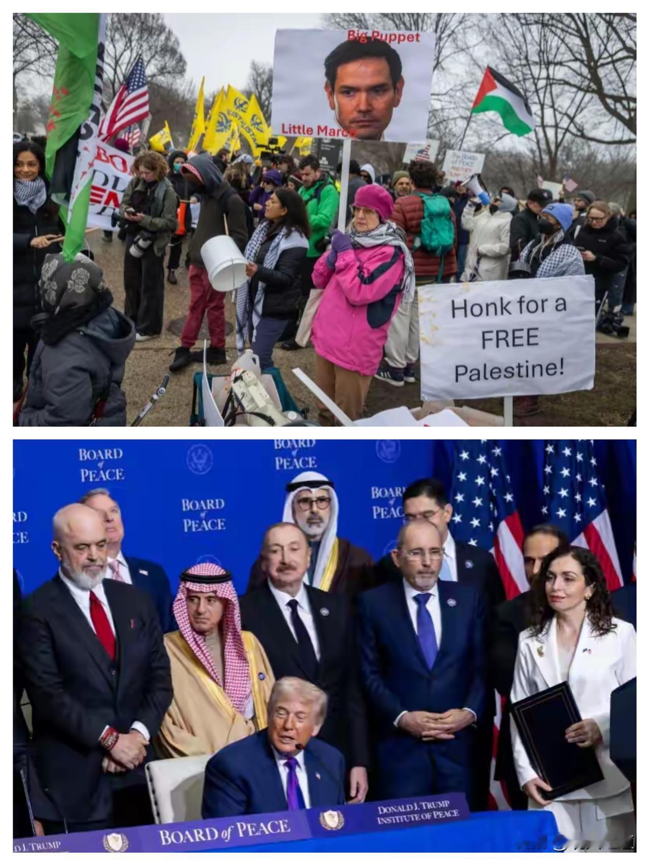 “和平委员会”首次会议落幕，这场打着和平旗号的聚会，从一开始就跑偏了方向。
 