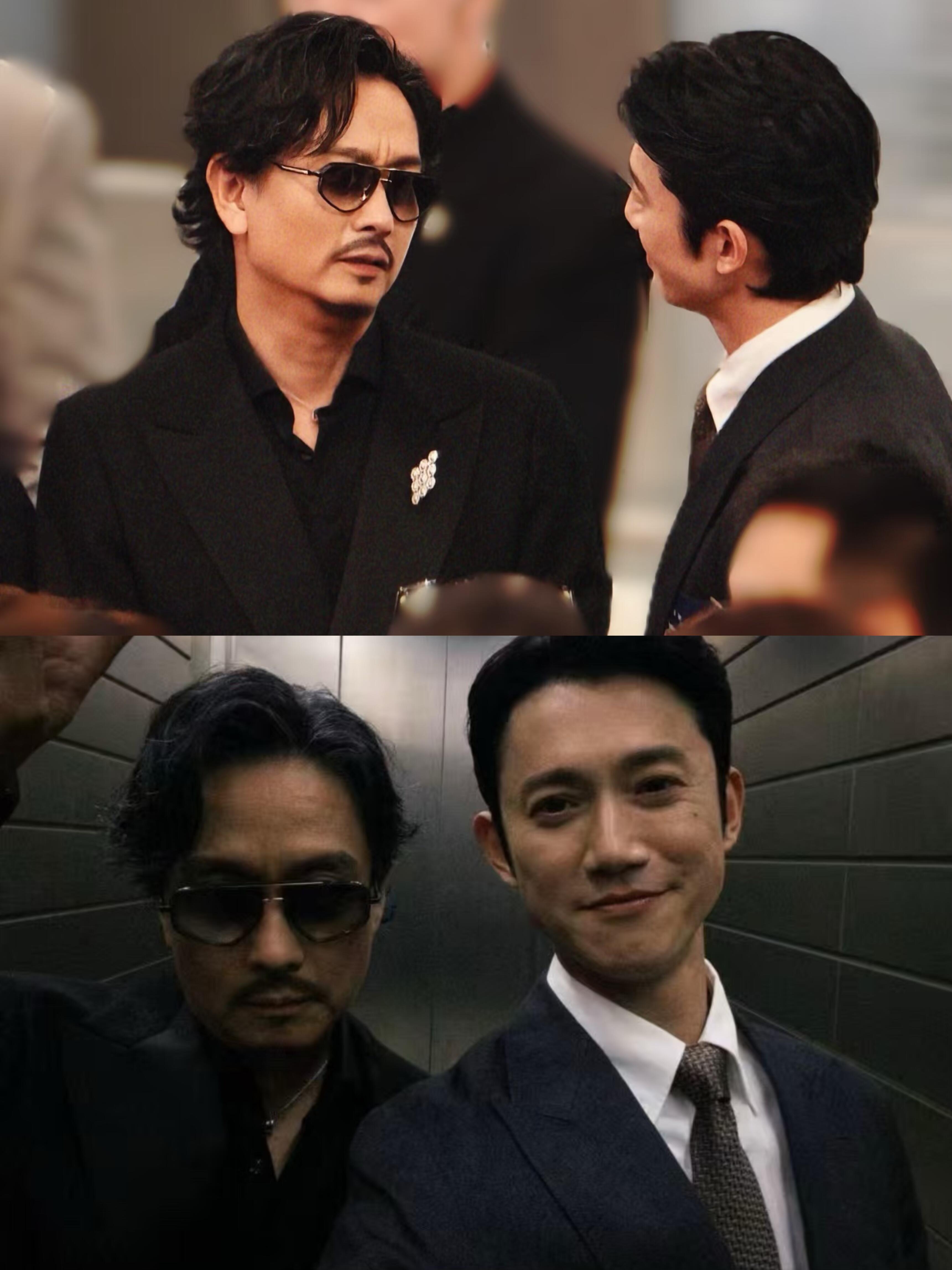 这对父子，直接把豪门感焊亖了❗️看《寒战1994》的时候，全程目光都离不开潘家这