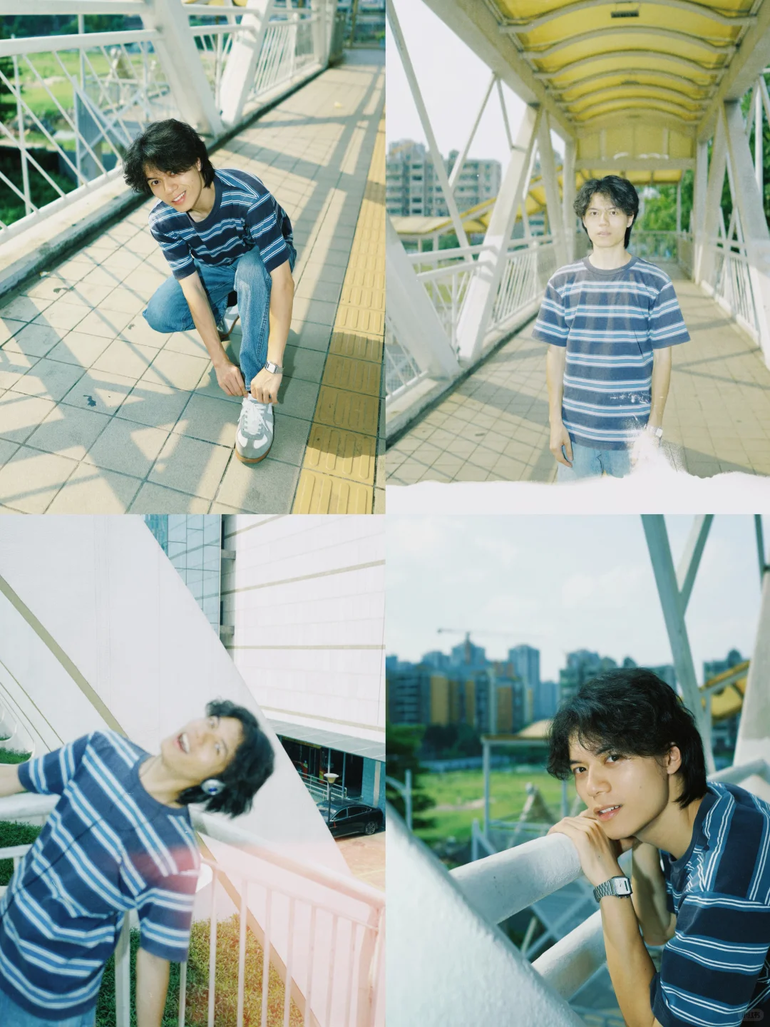 佛山拍照📷在天桥，拍一组夏日男生写真吧