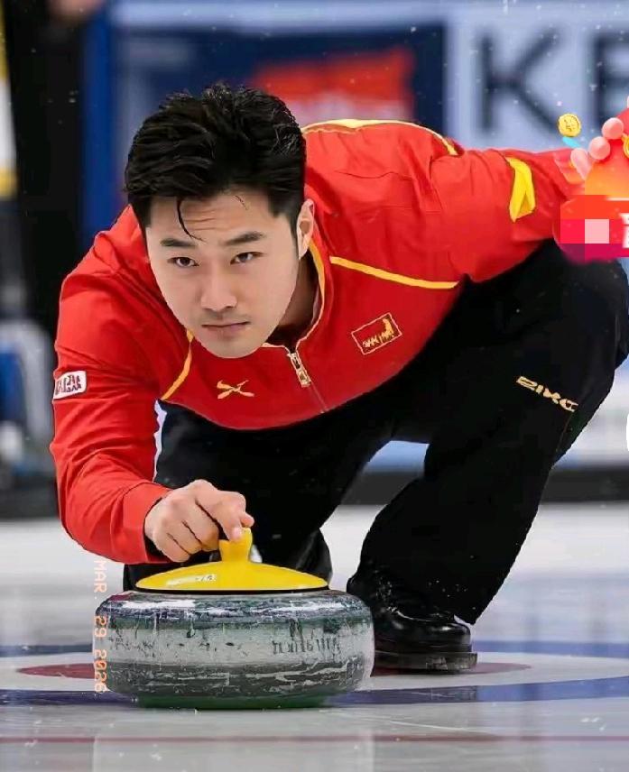 2026男子冰壶世锦赛循环赛第二轮：
中国队 2-9惨败于 瑞典
每局比分：0-