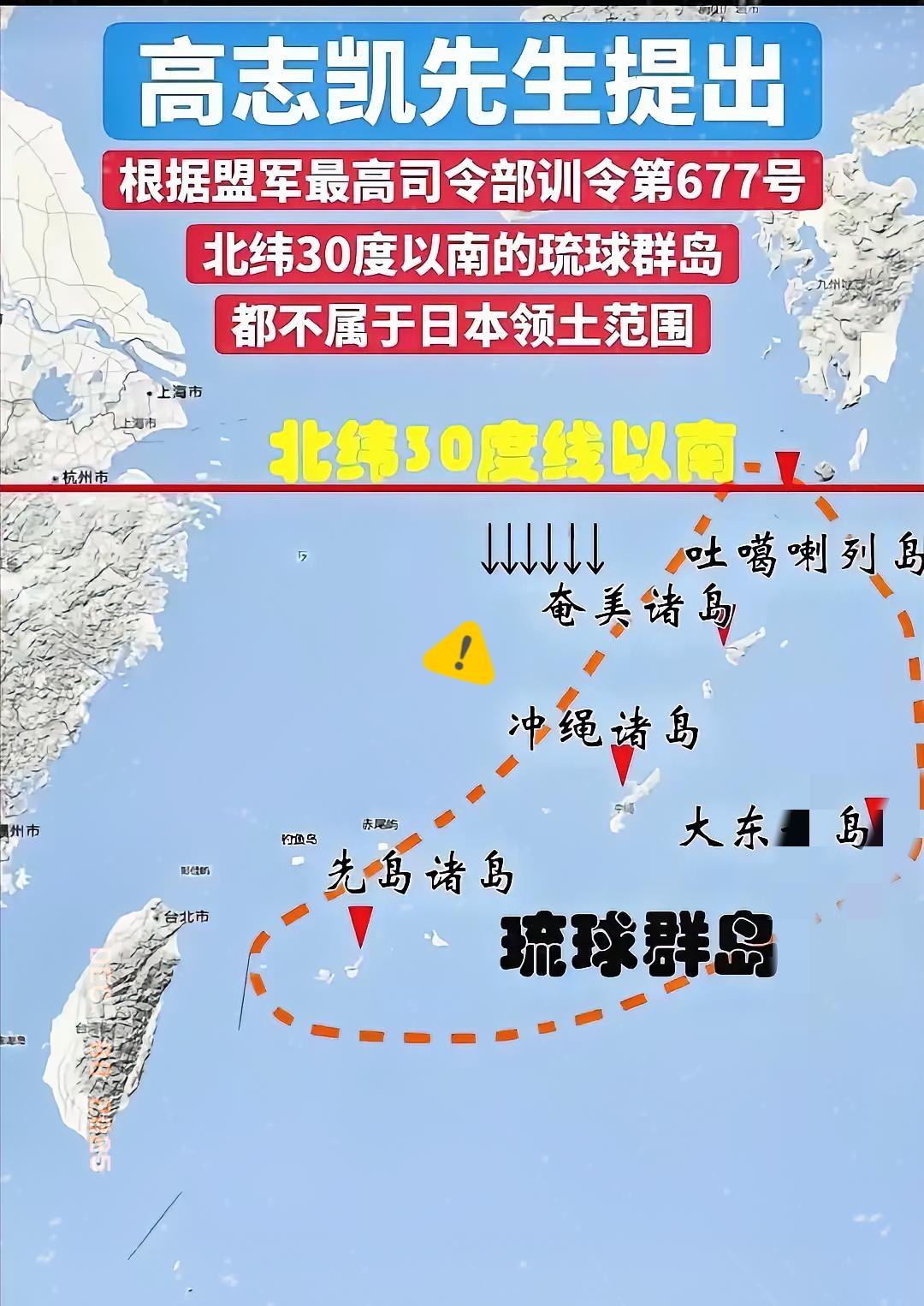 高志凯先生真是厉害，提出的主张总是简单明了。
琉球不是日本的，他一句话就说清楚：