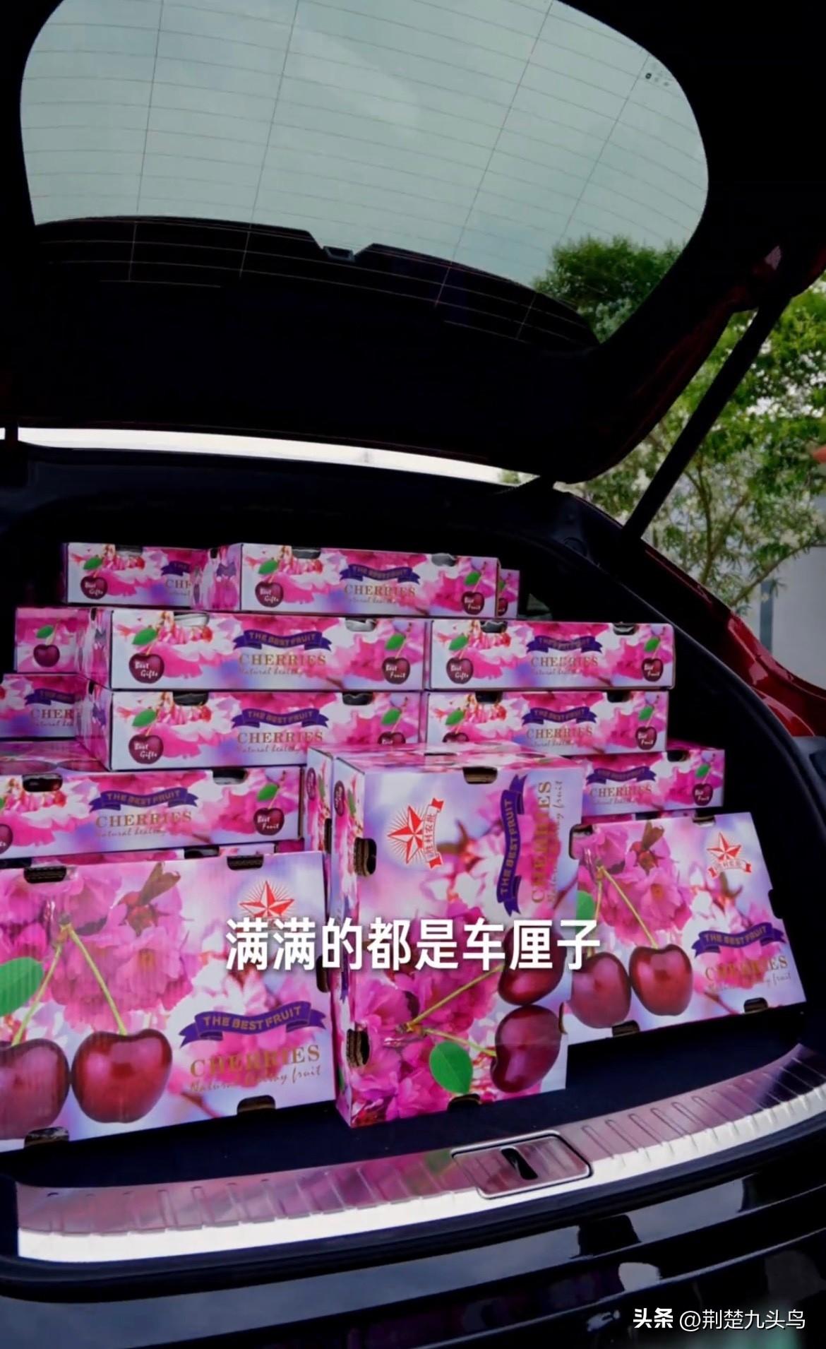 军用小米YU7装了600斤车厘子送给工程师们！看了一下原视频，顺便也截了几张图，