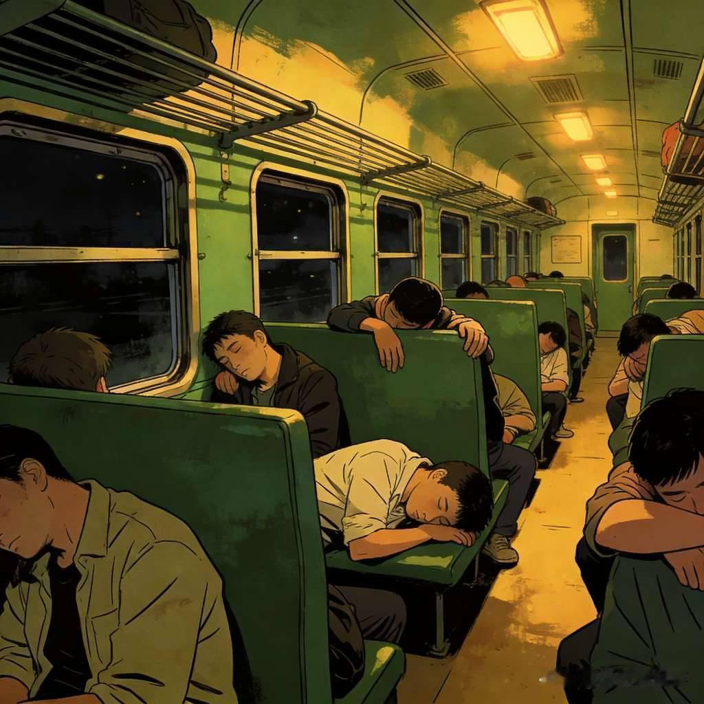 深夜那一幕，我至今不敢细想！
 坐过无数次绿皮火车，最让我毛骨悚然的，是多年前一